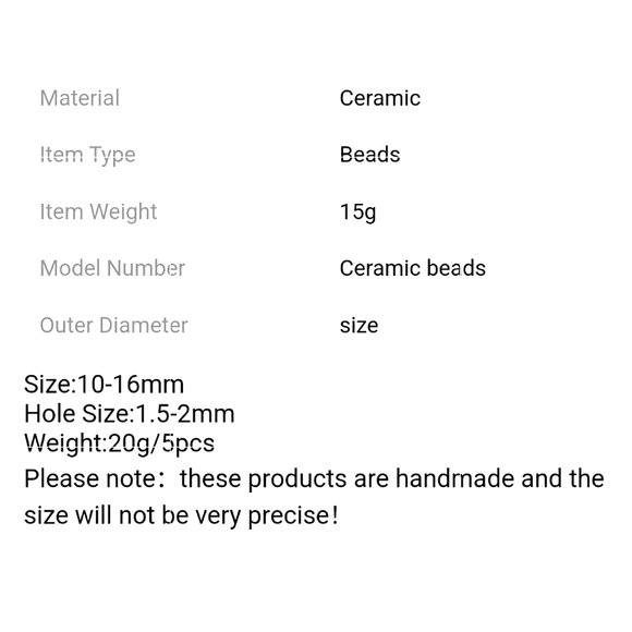 Handmade glass bead ceramic pink 🍓 charm bracelet w/matching earrings. - Picture 7 of 8